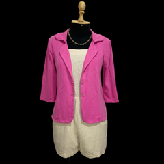 blazer rosa