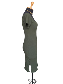 Vestido verde militar - comprar online