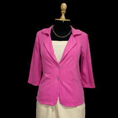 blazer rosa - comprar online