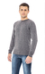 Suéter masculino sem costura decote redondo na internet
