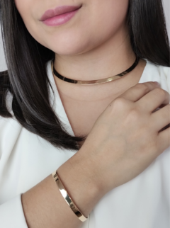 Choker Rígida Lisa na internet