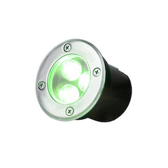 Luminária Balizador de Piso de Embutir Verde 3W Asus SBS3W - comprar online