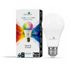 Lâmpada Bulbo Smart Bluetooth RGB 10W 9817 Gaya