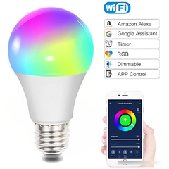 Lâmpada Bulbo Smart Wi-Fi RGB 9W 9821 Gaya - comprar online