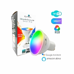 Lâmpada Dicróica Smart Wi-Fi RGB 5W 9816 Gaya