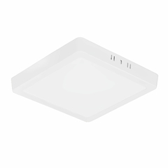 Luminária Plafon de Sobrepor LED Quadrado 12W 3000K LPSQ12W Asus