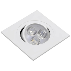 Spot LED Quadrado 3W 6500K Asus SPLQ3W