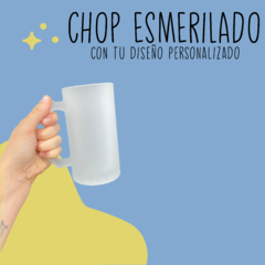 Chop Esmerilado Personalizable