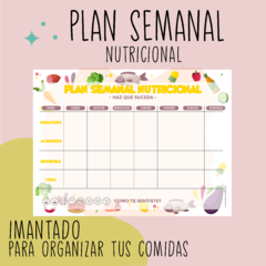 Planner Nutricional