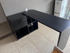 MESA DE ESCRITÓRIO EM L 2 GAVETAS 3 NICHOS OFFICE NT 2060 NOTÁVEL MÓVEIS na internet