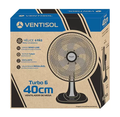 VENTILADOR OSC MESA TURBO 6P 40CM 127V PREMIUM - comprar online