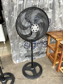 VENTILADOR DE COLUNA VENTISOL TURBO 6 50CM COM 6 PÁS, 3 VELOCIDADES E ALTURA AJUSTÁVEL PRETO - comprar online