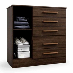 CÔMODA 1P 5G SPTA ADVANTAGE CAPUCCINO WOOD REF: 03. 2094 22 - comprar online