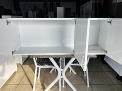 ARMÁRIO DE COZINHA AÉREO ITATIAIA ROSE BRANCO ARM-105 3 PORTAS 105X40CM na internet