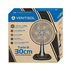 VENTILADOR OSC MESA TURBO - 6P 30CM PR 127V PREMIUM - comprar online