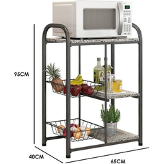 FRUTEIRA RACK MULTIUSO TULIPA PT PRATA 2C GR 5067.03 na internet