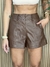 Shorts couro sintético vb - loja online