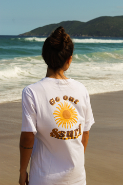 T-Shirt - "Go Surf" na internet