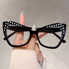 Óculos de Grau Feminino Eye Glam - Design Olho de Gato em Cores Fashion e Exclusivas na internet