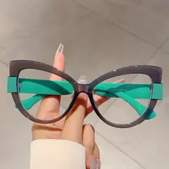 Armação de Grau Glam Vision - Modernidade e Elegância em Cores Exclusivas - Óculos de Sol e Grau High Glasses: Estilo, Conforto e Proteção 