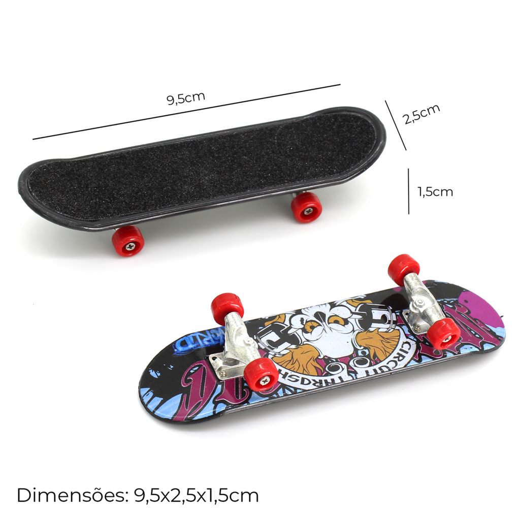 Kit Skates De Dedo Profissional Shape C/ Lixa + Ferramentas