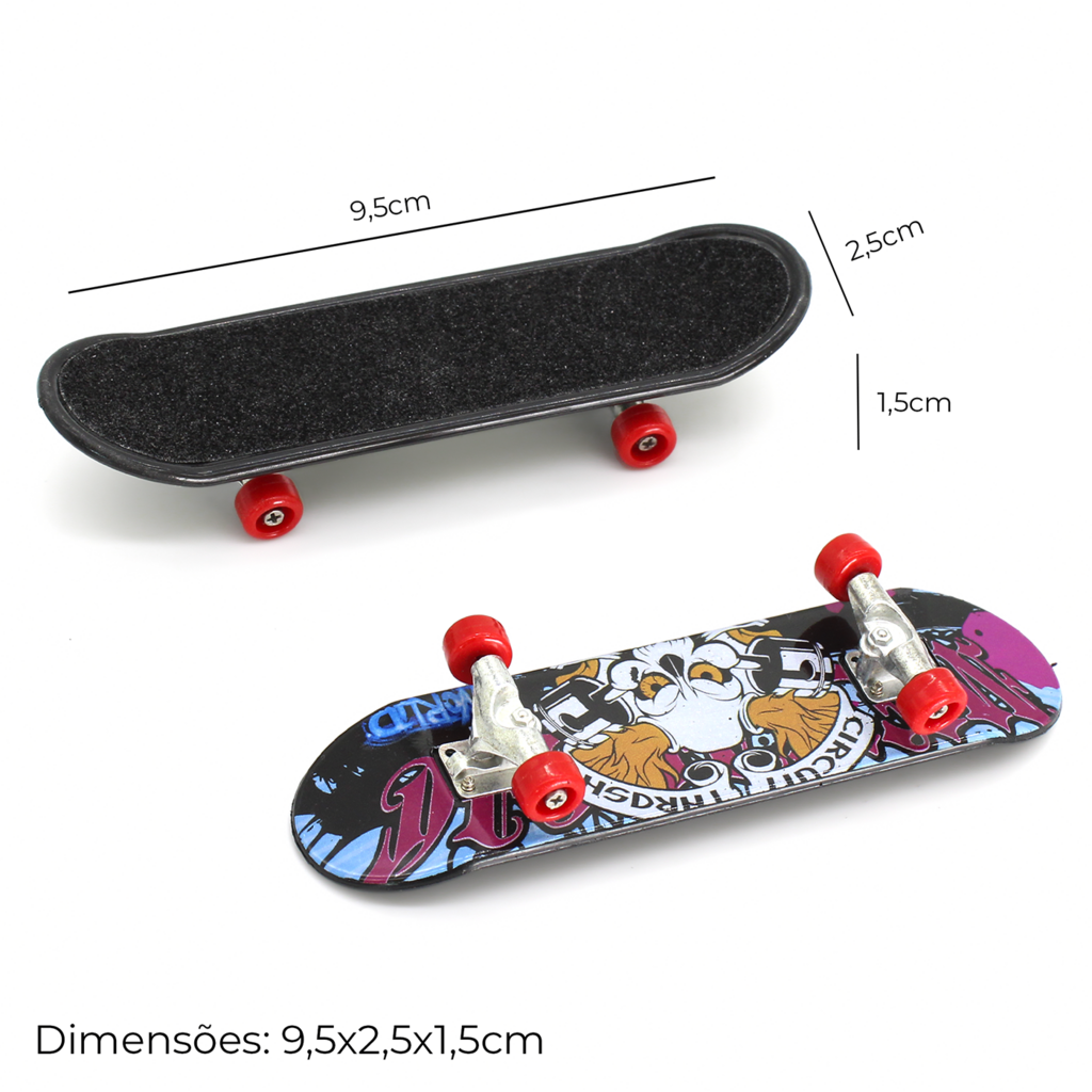 Skate De Dedo Profissional Fingerboard Presente Para Criança