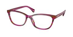 RALPH ORX 7133U STRIPED BROWN VIOLET