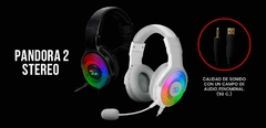 Auriculares Redragon Pandora H350W RGB USB Surround 7.1 White - comprar online