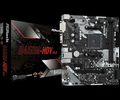 Mother Asrock B450M-HDV 4.0 AM4 HDMI M.2