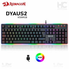 Teclado Gamer Redragon Dyaus 2 RGB - comprar online