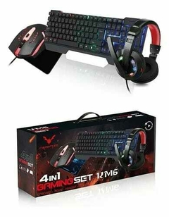 Kit Gamer Wesdar KM6 Mouse Teclado Pad Auriculares en internet