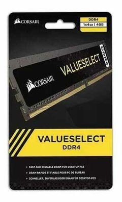 Memoria Corsair DDR4 4gb 2666 Mhz - comprar online