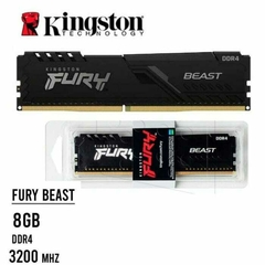 Memoria RAM Kingston Fury Beast 8Gb 3200Mhz