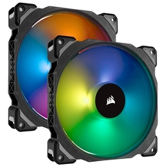 KIT FAN COOLER CORSAIR ML140 PRO RGB Magnetic Levitation - comprar online