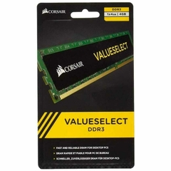 Memoria 4GB DDR3 1600mhz Corsair