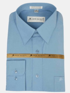Camisa  Azul Cielo 100 algodón  - Haber's encontrarás las mejores camisas de vestir para hombre, camisas casuales y camisas formales