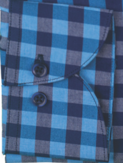 Camisa Cuadros Azules, Jean Miró $699