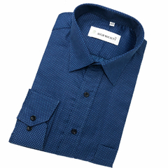 Camisa con puntos azules - comprar en línea
