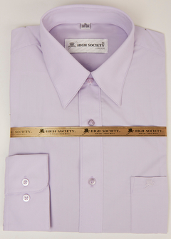Camisa  Lila  100 algodón  - Haber's encontrarás las mejores camisas de vestir para hombre, camisas casuales y camisas formales $699