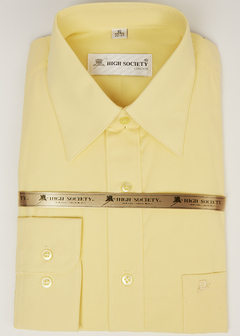 Camisa  Amarilla  100 algodón  - Haber's encontrarás las mejores camisas de vestir para hombre, camisas casuales y camisas formales $699