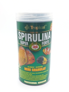 Spirulina Super Forte 140 gr. Alimento para peces. - Discus Río Amazon