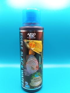 Triple Black Water de 250 ml. Acondicionador de agua. recomendable para peces captura o salvajes. en internet