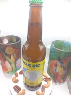 Imagen de Cervezas artesanales alusivas a peces y plecos. Discus Rio