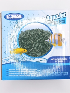 Carbón activado peletizado 450 gr Aquajet de lomas - comprar en línea