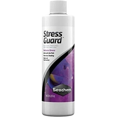 Stress guard 250 ml. Acondicionador para minimizar estres y daños en piel de los peces como raspones.