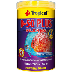 D-50 Plus Flakes 200 gr. Alimento para peces.