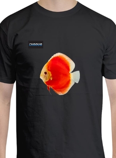 Playeras alusivas a los peces y plecos. Discus Río Amazon - comprar en línea