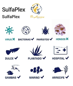 Sulfaplex 10 gr. Tratamiento peces - comprar en línea