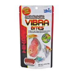 Vibra bites 73gr. Alimento para peces.