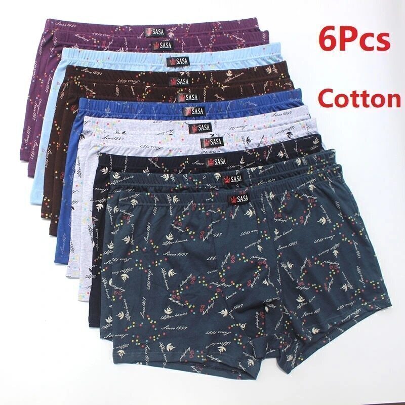 Cueca Boxer Masculino Cotton Plus Size